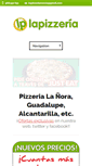 Mobile Screenshot of lapizzeriamurcia.com